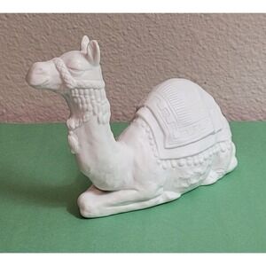 Vintage 1984 AVON Nativity Collectibles THE CAMEL Porcelain Bisque Figurine